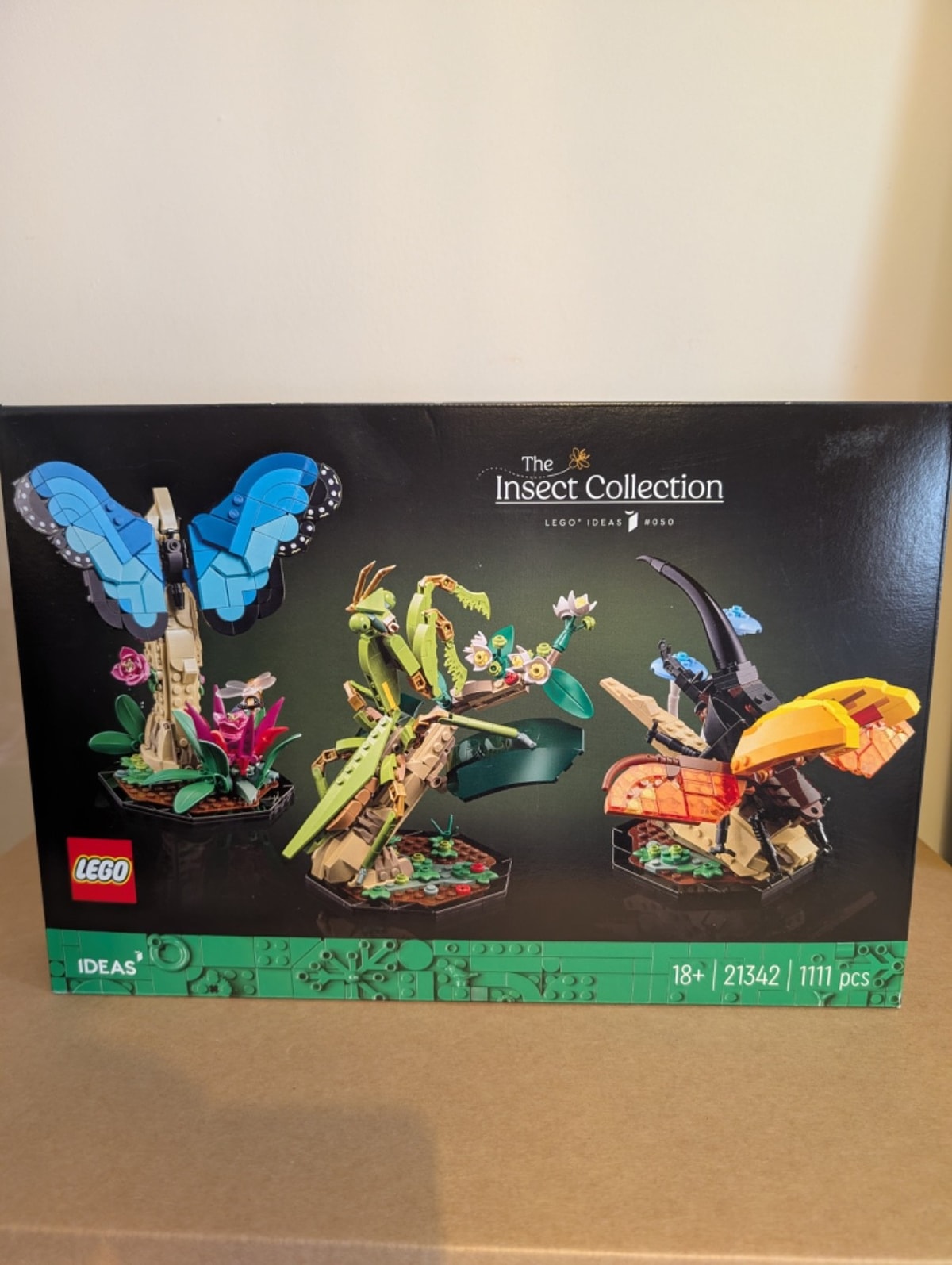Lego Ideas 21342 The Insect Collection - BRAND NEW & FACTORY SEALED