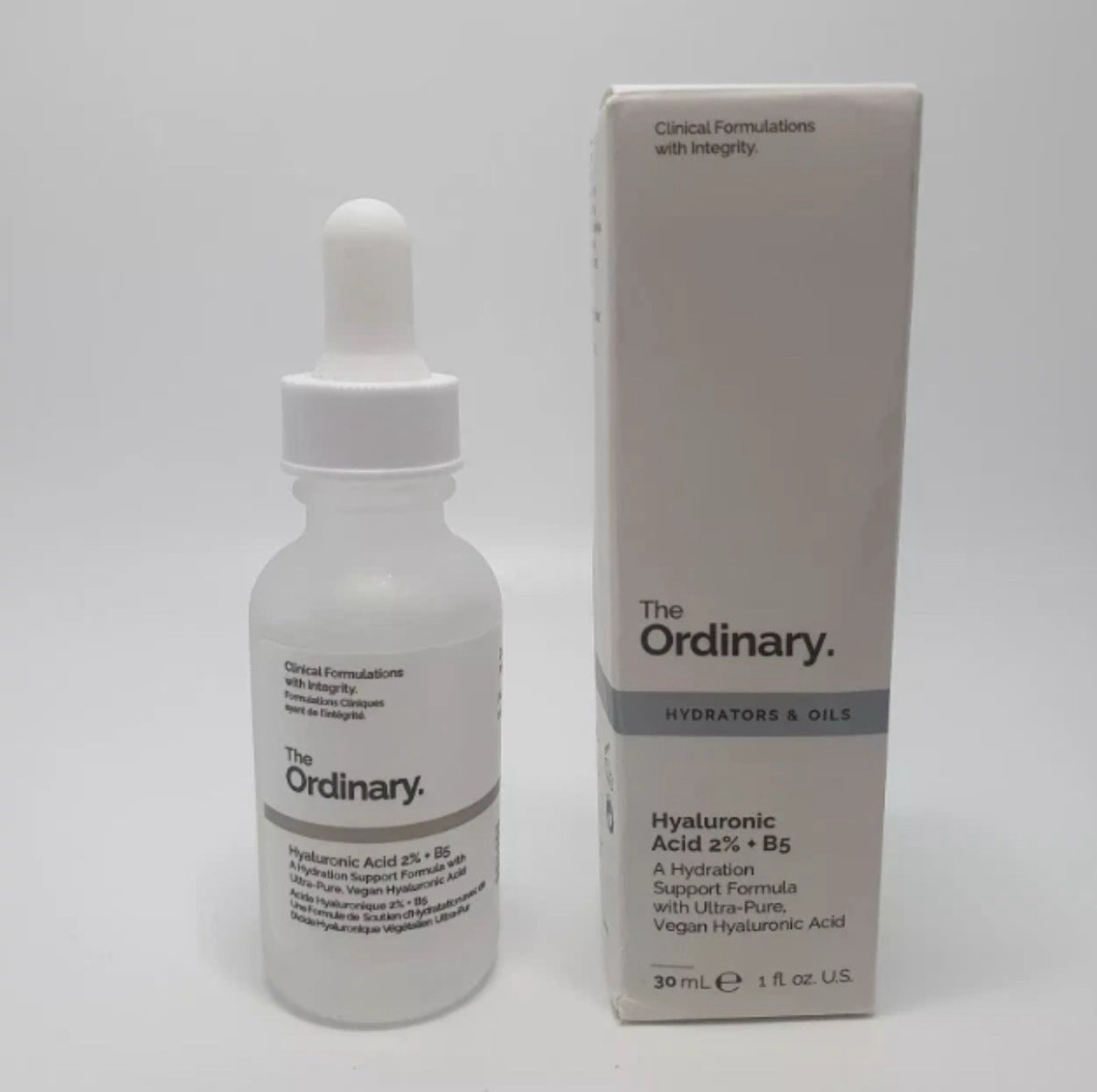 Hyaluronic Acid 2% + B5 Hydration Serum Vegan Ultra-Pure Lightweight Oil-Free