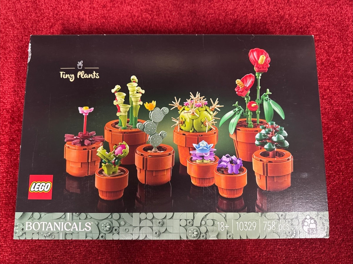 LEGO Botanicals: Tiny Plants 758pcs (10329)18+ Sealed,scratch,crease Boxes