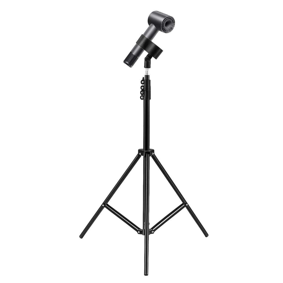 Adjustable Hands Free Blow Hair Dryer Holder Stand 76-210cm