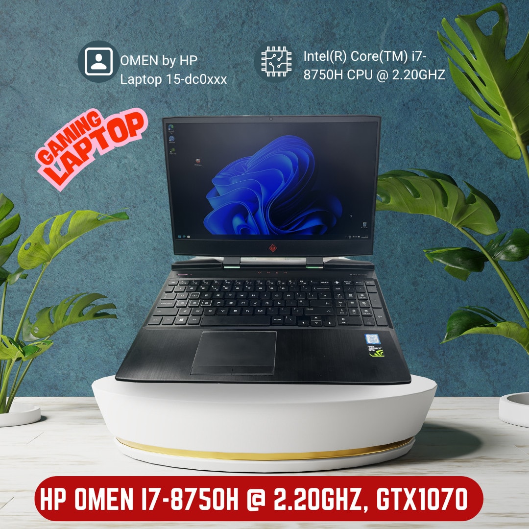 HP OMEN GAMING LAPTOP i7-8750 @2.20GHZ