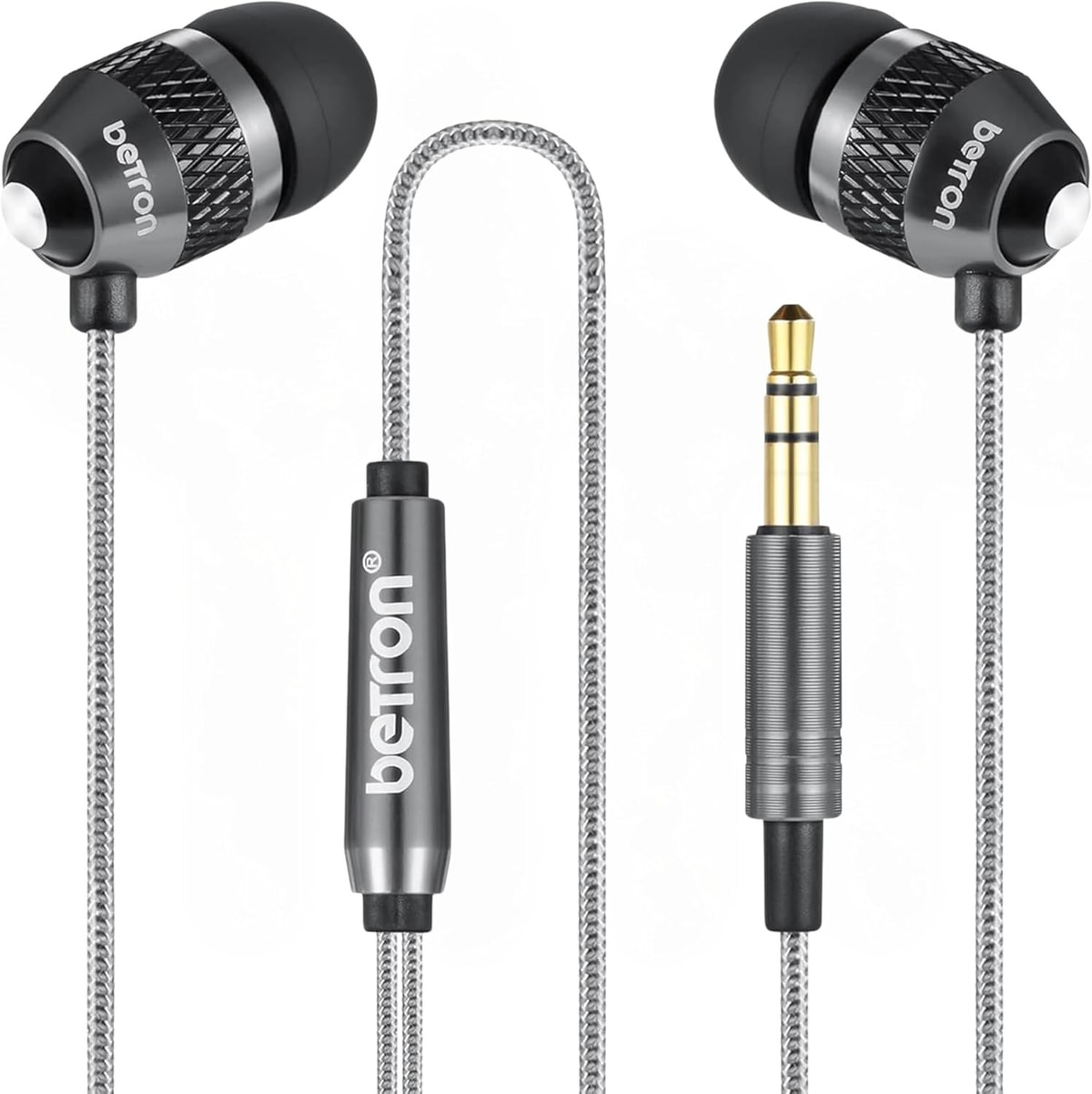 Betron B25 Wired In-Ear Earphones Noise Isolating Strong Bass -4 Color Variation