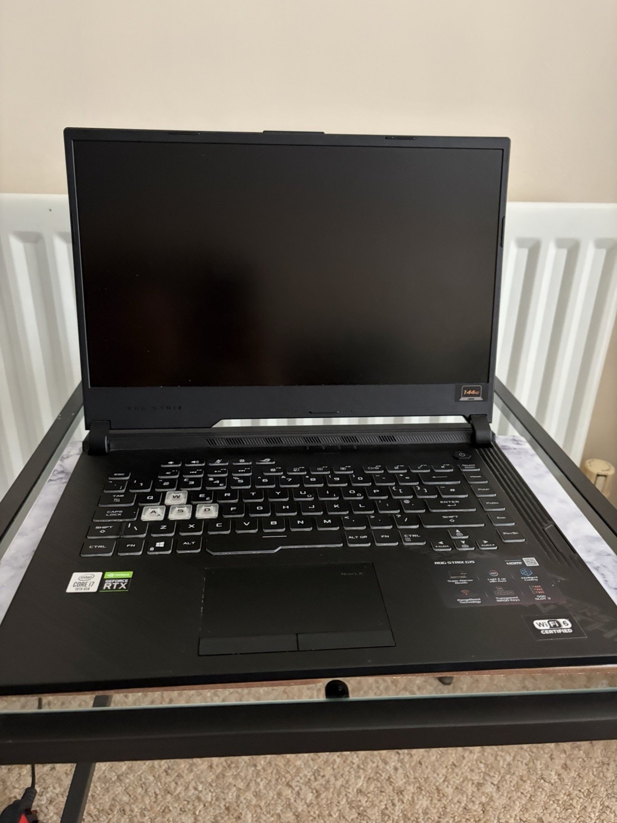 Asus ROG Strix G15 G512 Core i7-10750H 16GB 15.6 Inch 144Hz GeForce RTX 2070 8GB