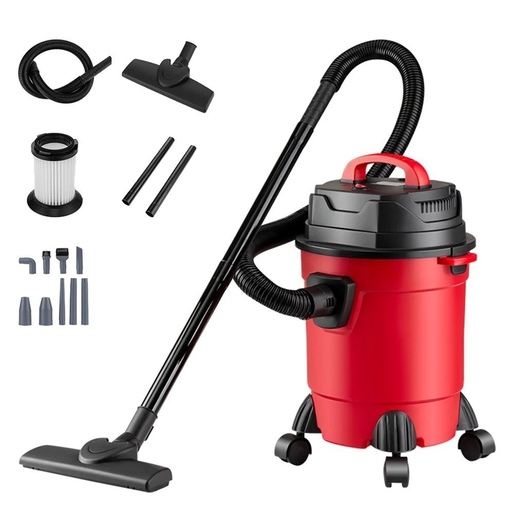 6000W Wet & Dry Vacuum Cleaner Industrial Water and Dirt 3-in-1 Blower Vac 20L