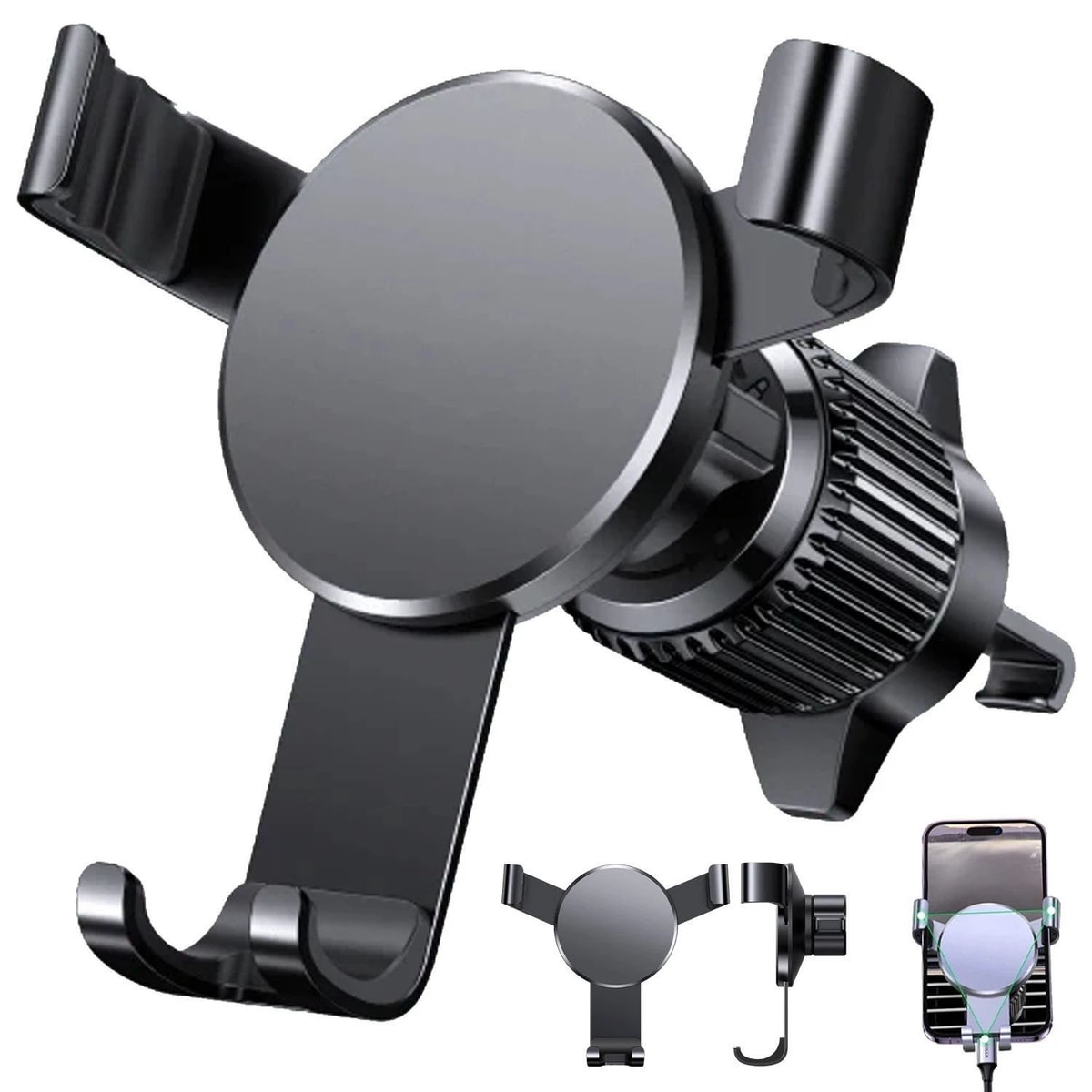 Car Phone Holder Air Vent, Gravity Car Phone Holder Mount Universal Air Vent UK
