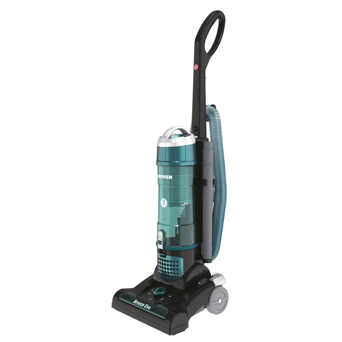 Hoover Breeze EVO Bagless Upright Vacuum Cleaner 3L Lightweight Compact 4.5m Hos