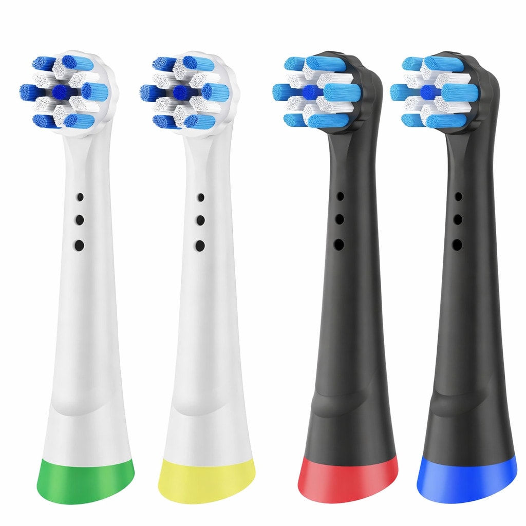 4pcs Electric Toothbrush Replacement Heads Compatible with iO Series Brush Heads