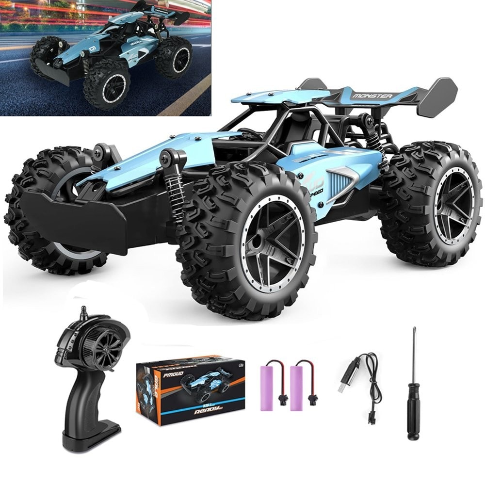 Control Off-Road Car Toy RC Car 1:18 2WD Off-Road Racing Remote 2.4GHz Kid Gift