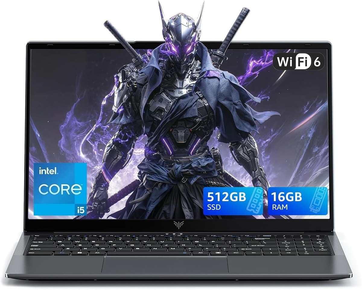 15.6 in Gaming Laptop 12th Core i5-12600H 16GB RAM DDR4*2 512GB NVMe PCIe 3.0 SS