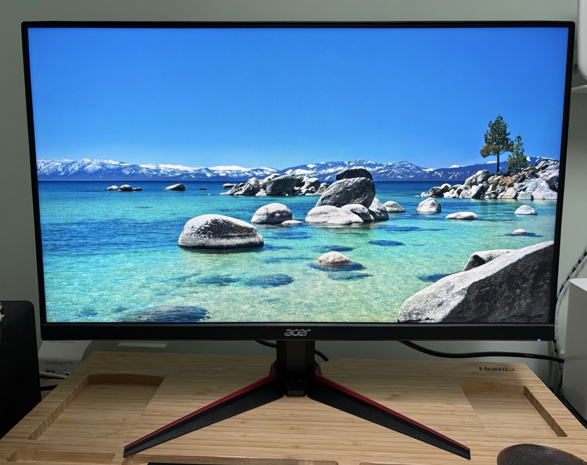 Acer Nitro VG240YS Full HD 23.8" 165Hz Gaming Monitor with AMD FreeSync - Black