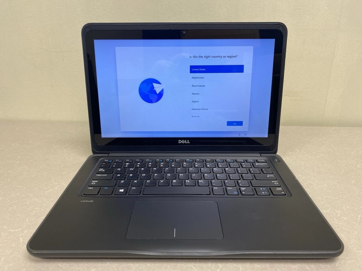 Dell Latitude 3380 13" Laptop Intel i5-7200U 4GB RAM 128GB SSD Win11 TOUCHSCREEN