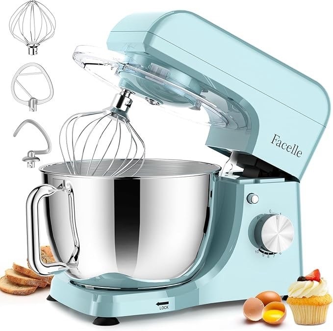 Facelle Stand Mixer, 1500W Electric Kitchen Mixer