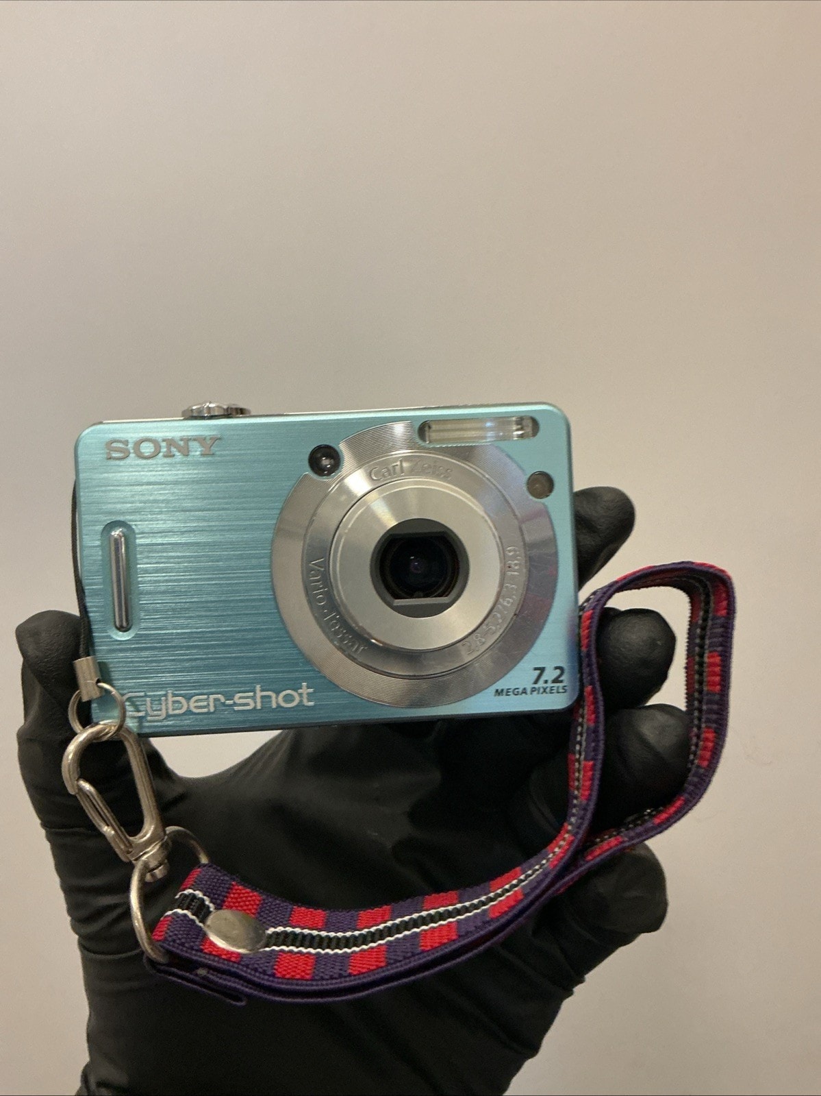 Sony Cyber-shot DSC-W55 Digital Camera 7.2MP 3x Zoom Blue Boxed GWO