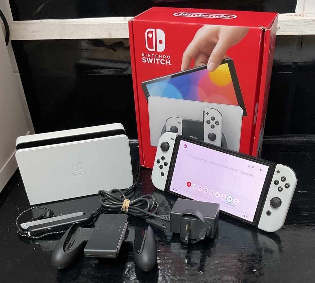 Nintendo Switch OLED Boxed