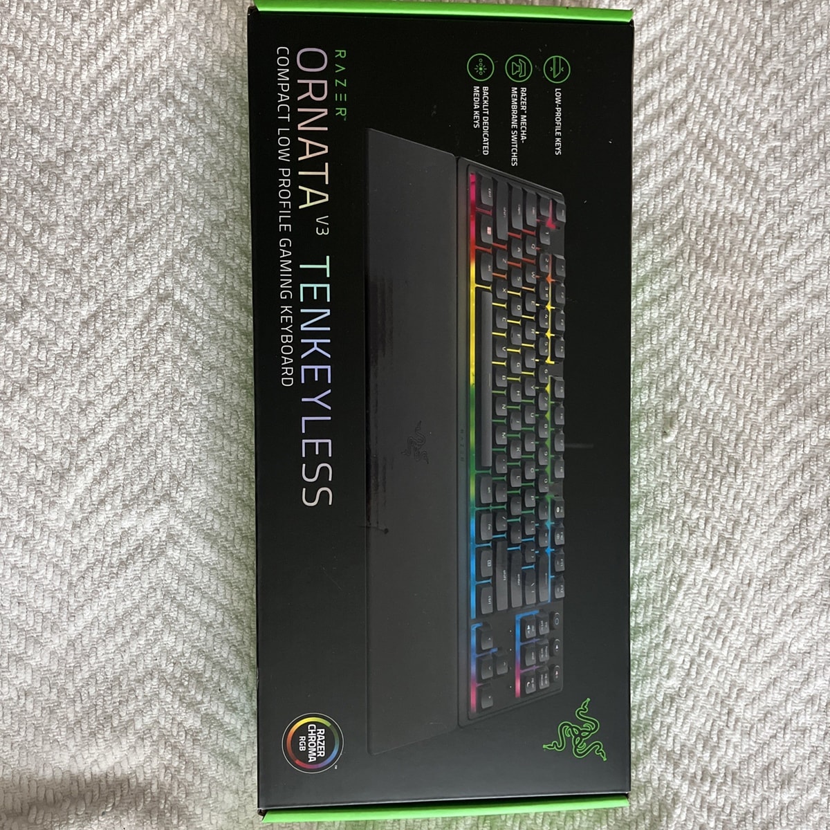 Razer Ornata Tenkeyless, Compact Low Profile Gaming Keyboard UK - UNOPENED