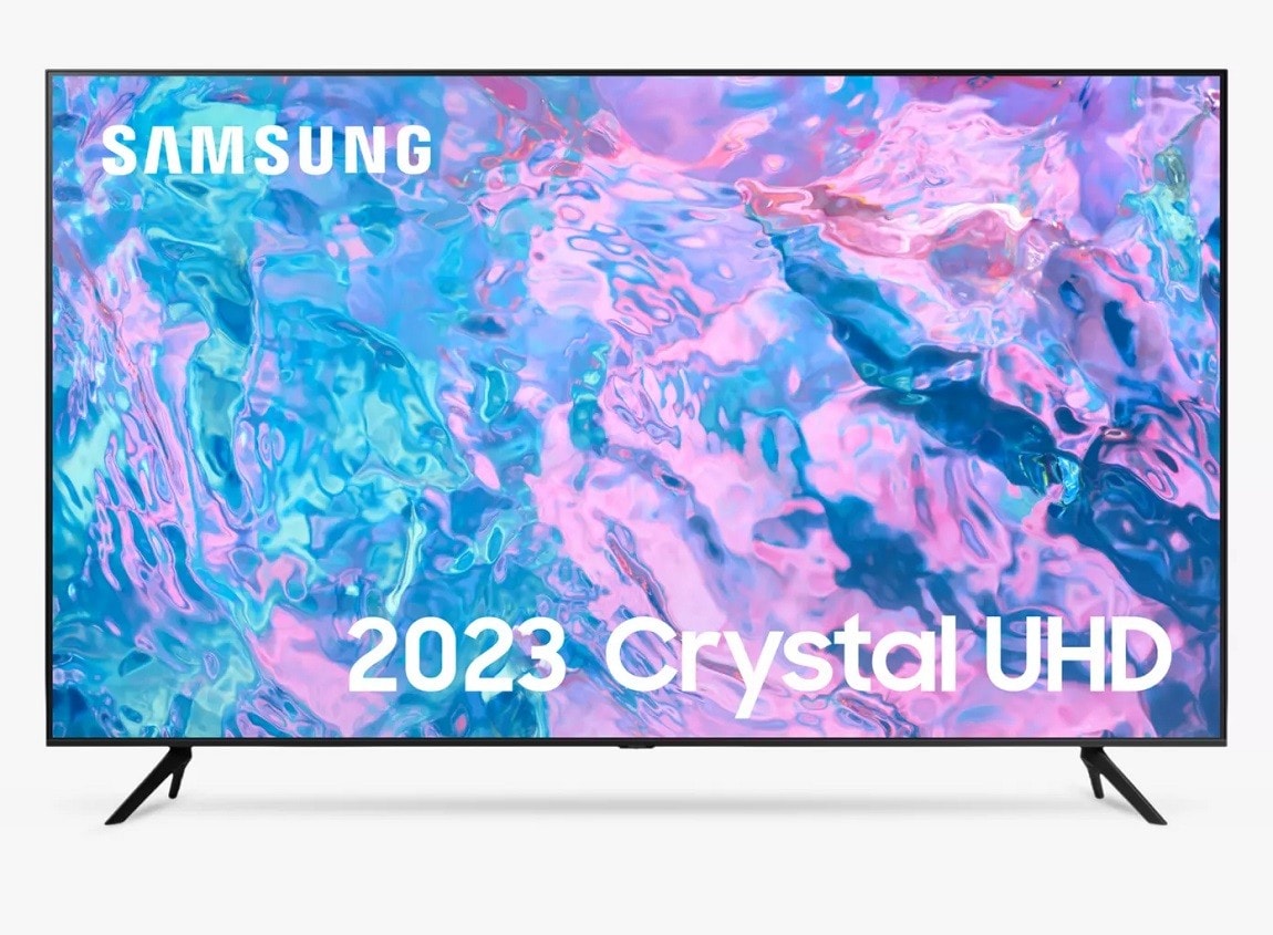 Samsung UE55CU7100 (2023) 55" SMART 4K Ultra HD HDR LED TV TVPlus Black