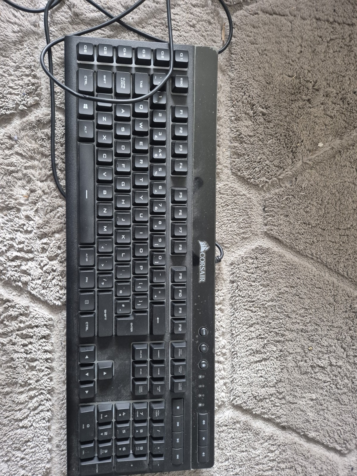Corsair Gaming K55 RGB Keyboard Black