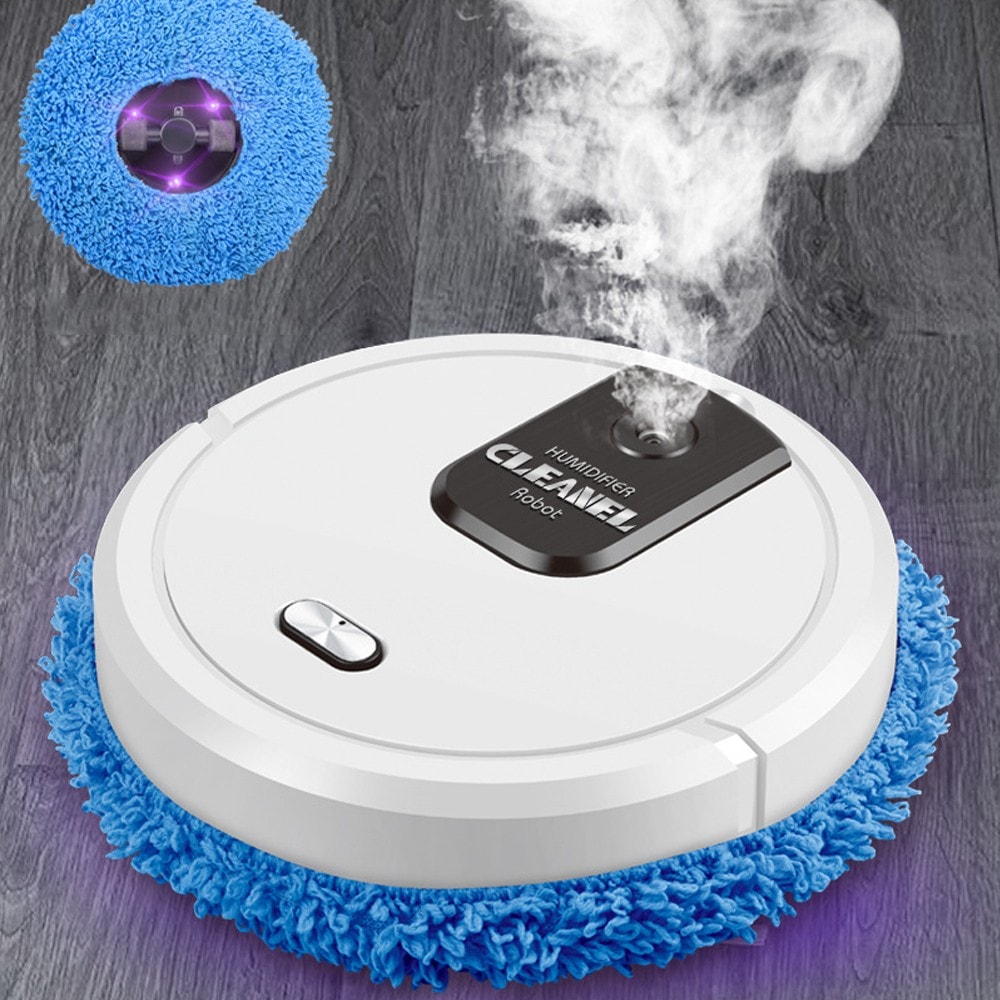 Rechargeable Smart Sweeping Robot Vacuum Cleaner Automatic Floor Mop Sweeper UK