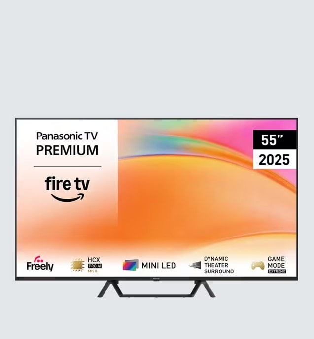 Panasonic 55 inch Smart Fire TV-55W95BEB 2025 Mini LED HDR 4K Ultra HD