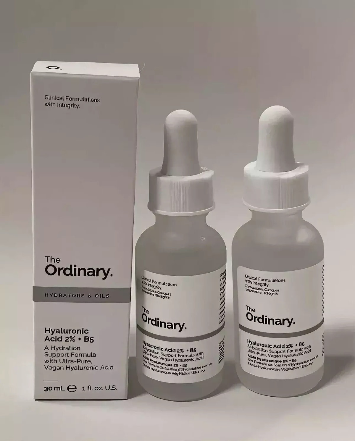UK The Ordinary Hyaluronic Acid 2% + B5 Hydration 30ml x2