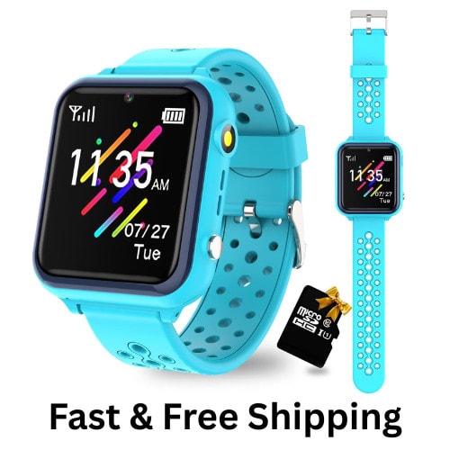 Kids Smart Watch, 16 Games Camera Music Player Video Step Counter HD Touchscreen