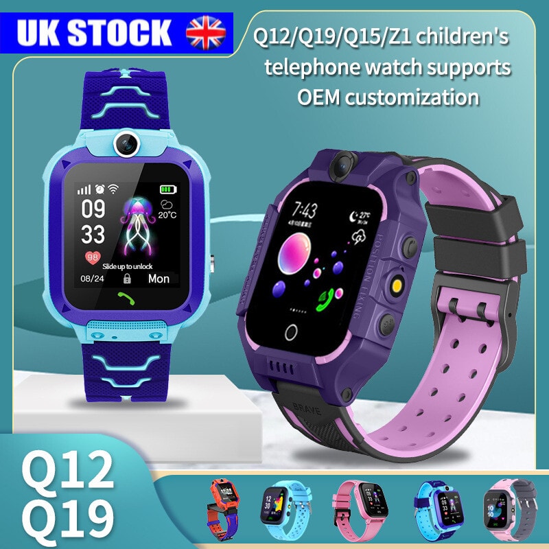 Kids Smart Watch Camera GPS Tracker SOS Wristwatch iPhone Samsung For Boys Girls