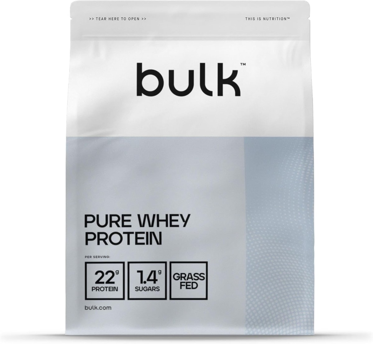 Bulk Pure Whey Protein Powder Shake, Chocolate, 500 g, Packaging May Vary