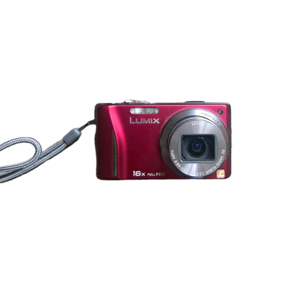 Panasonic Lumix DMC-TZ20 14.1MP Red Digital Camera - Tested