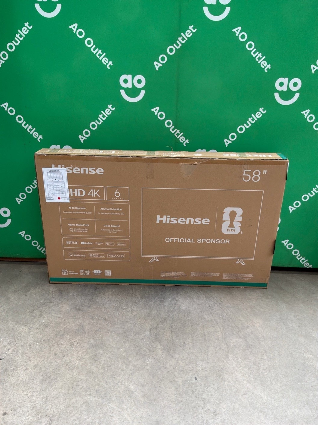 Hisense 55" 4K Ultra HD QLED Smart Freely TV [2025] - 55E78QTUK PRO #LF130931