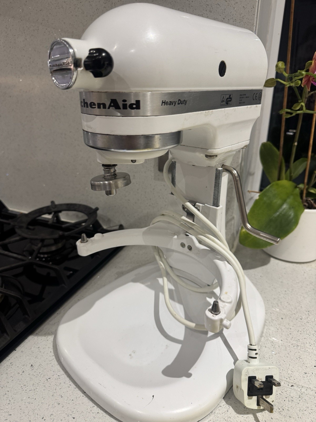 Kitchen Aid Mixer Heavy Duty 4.8litre Bowl Stand Lift Mixer with Attachments