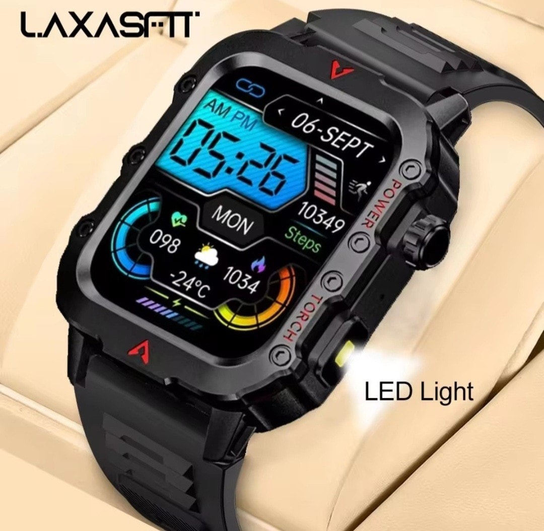 Rugged Outdoor Sports Smart Watch for Men New and Sealed watches,android