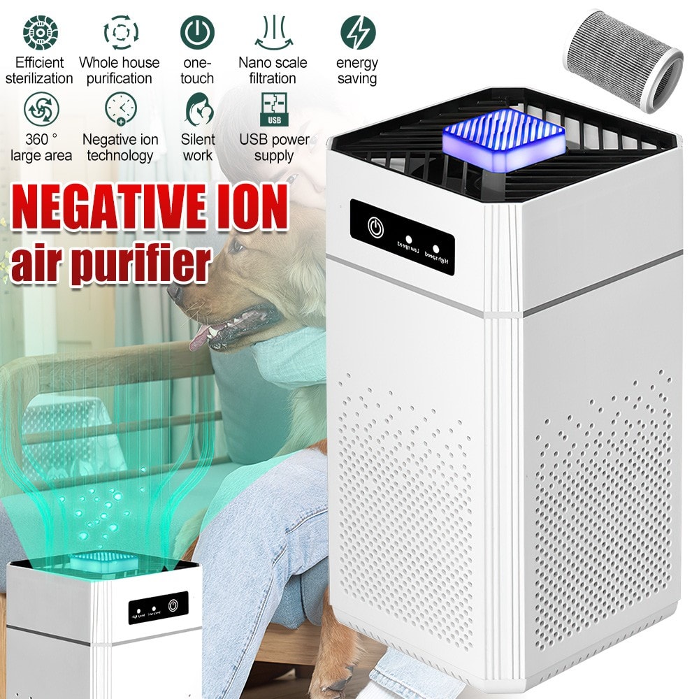 Air Purifiers for Home Bedroom HEPA Filter for Allergies Dust Odors Pet Pollen