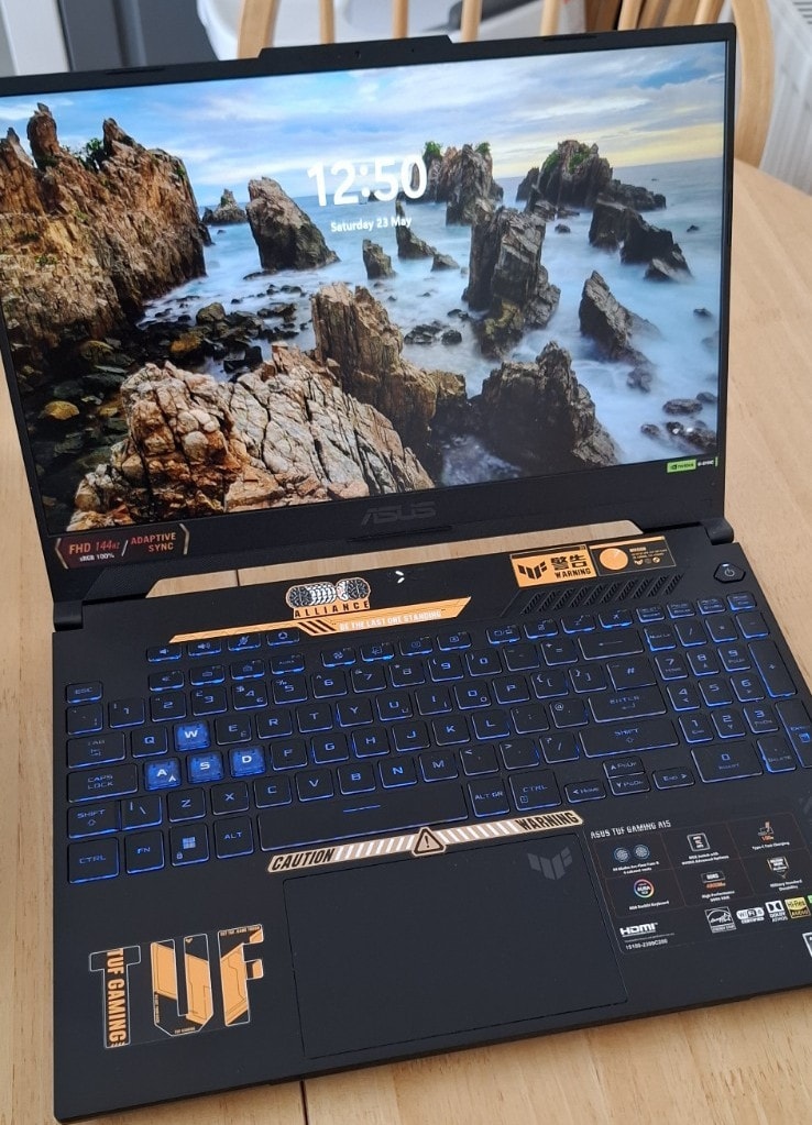 ASUS TUF A15 RTX 4050 16Gb 15.6" FHD 144Hz R5 7535HS Gaming Laptop 500gb SSD