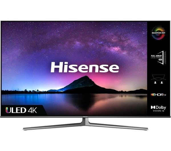 Hisense 55U8GQTUK 55" QLED 4K UHD Smart TV (SRP £399) *FAULT - SCREEN DEFECT*