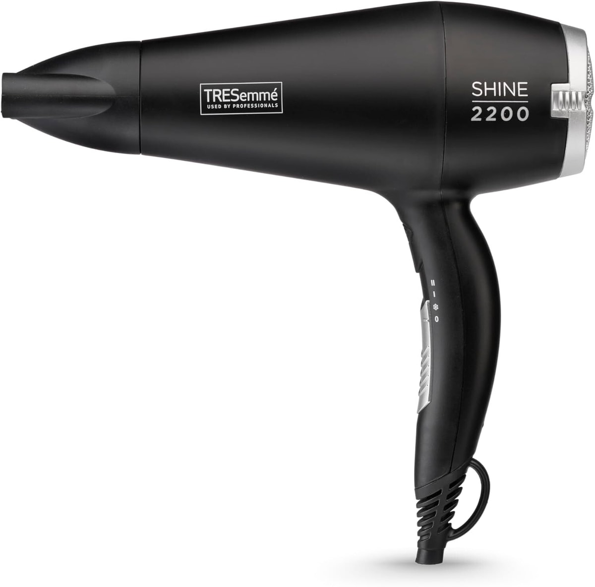 TRESemme Smooth and Shine Hair Dryer 2200W Blow Dryer 5542DU Anti-Frizz Black