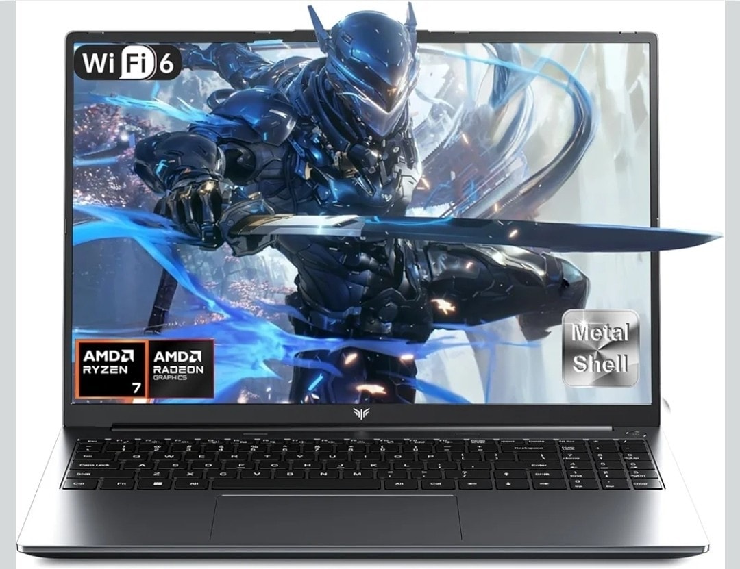Gaming Laptop – 16-inch FHD Display Laptop with AMD Ryzen 7 H255 processor 16 GB
