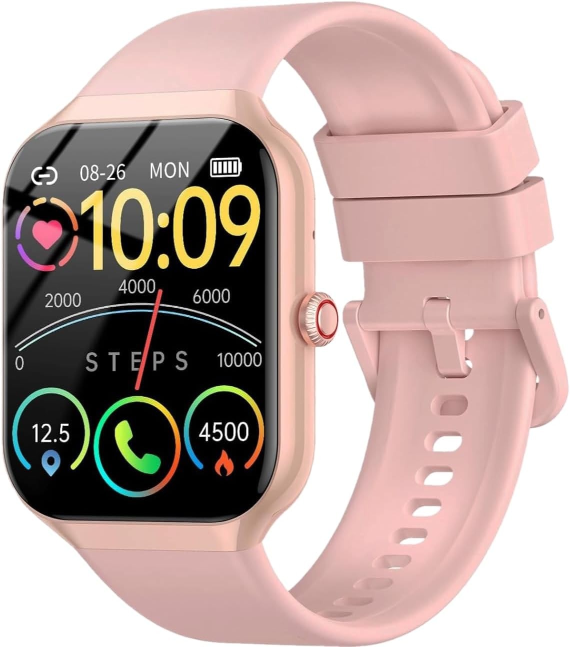 Smart Watch for Men Women Answer/Make Call, 1.96" HD Touch Screen SmartWatch,He