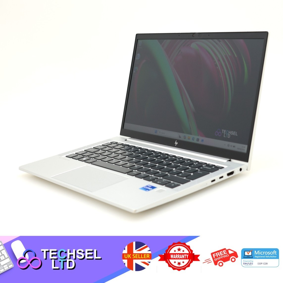 HP EliteBook 830 14'' G8 Intel Core i5-1135G7 8GB RAM 256GB SSD 30D Warranty