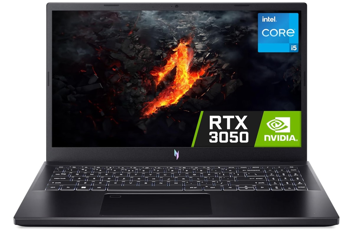 Acer Nitro V 15 Gaming Laptop, Intel Core i5, 16GB RAM, NVIDIA 3050, New Sealed
