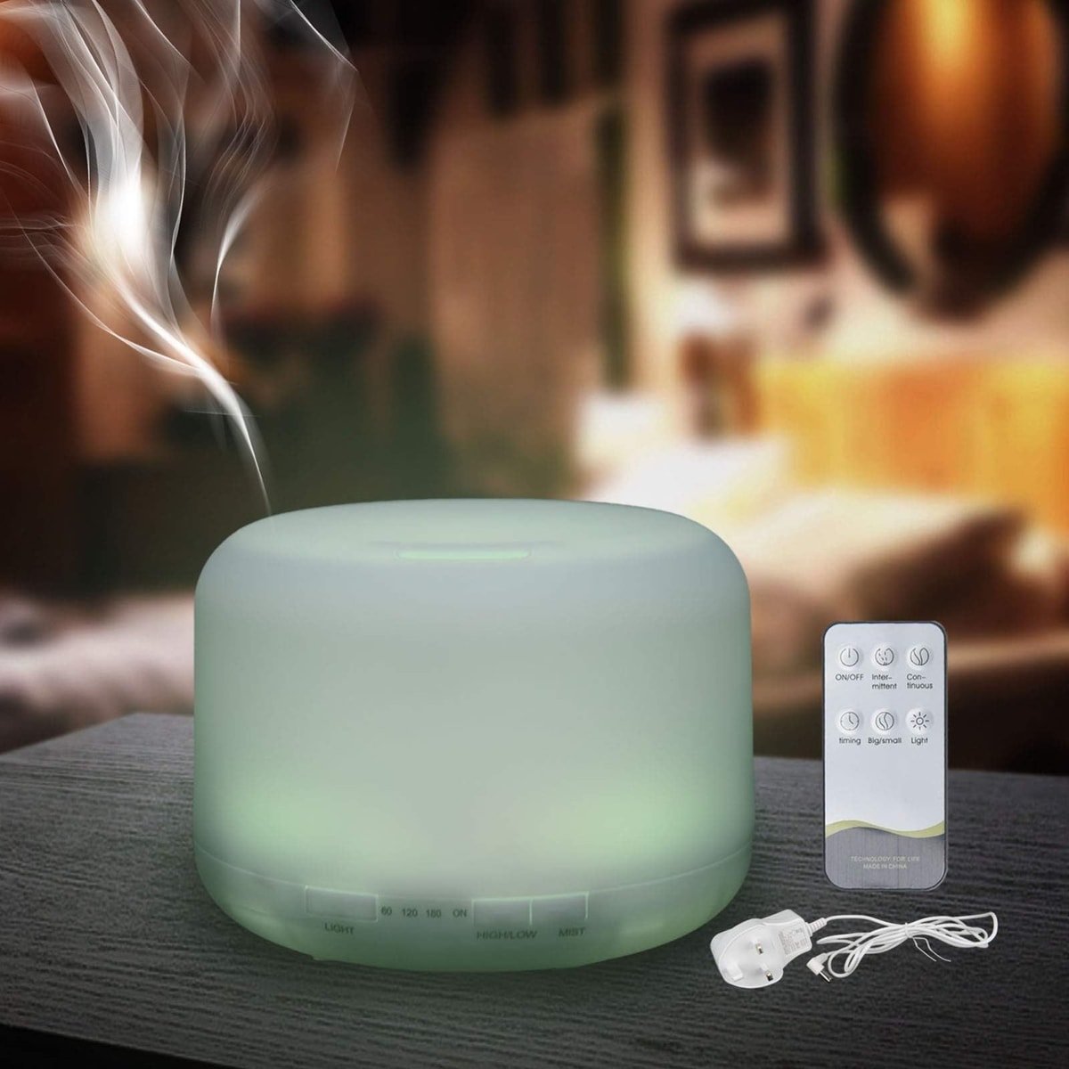 LED Essential Oil Diffuser Aroma Humidifier Air Purifier Ultrasonic Aromatherapy