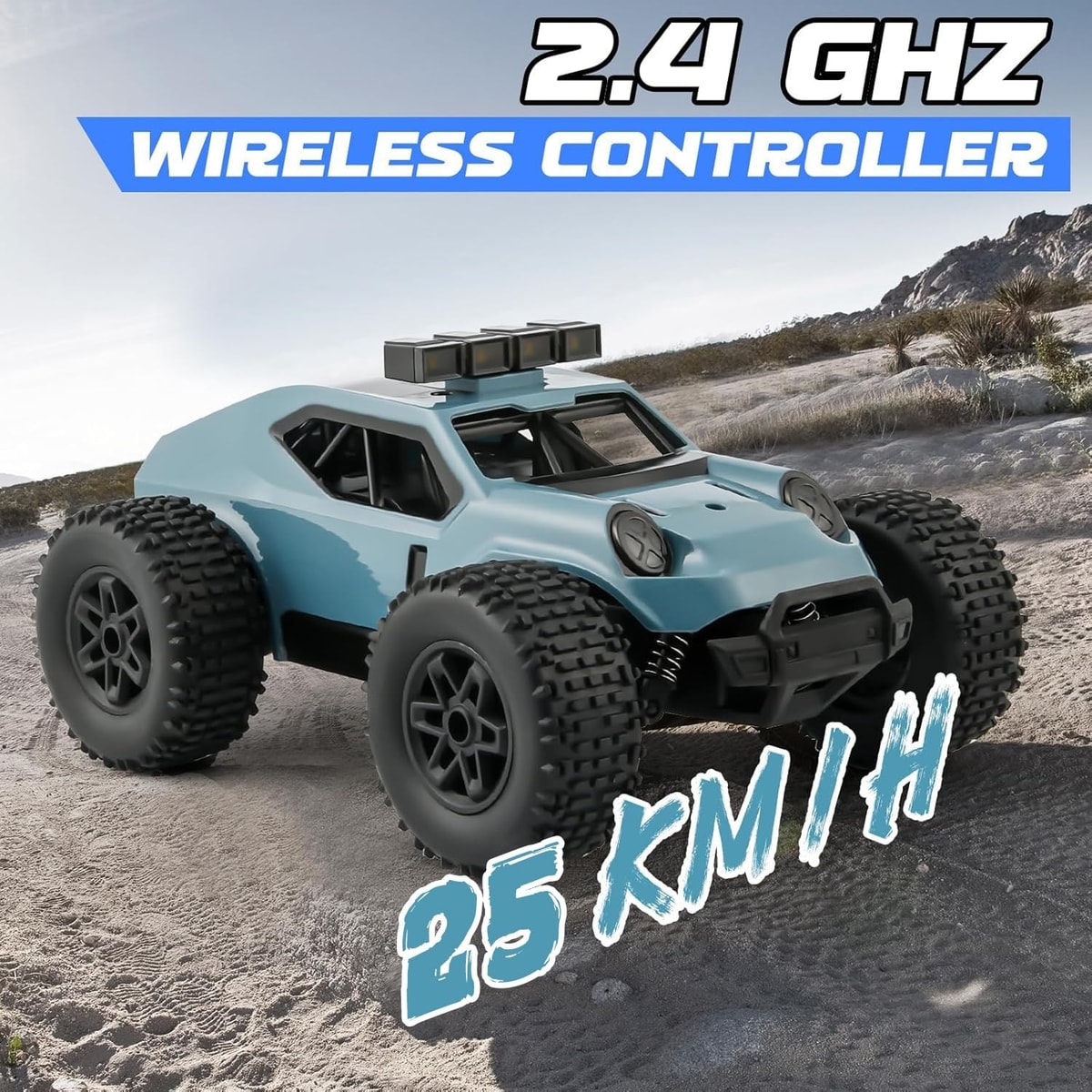 1:20 All Terrain RC Car High Speed Off-Road Remote Control Car 2.4Ghz Kids Gift