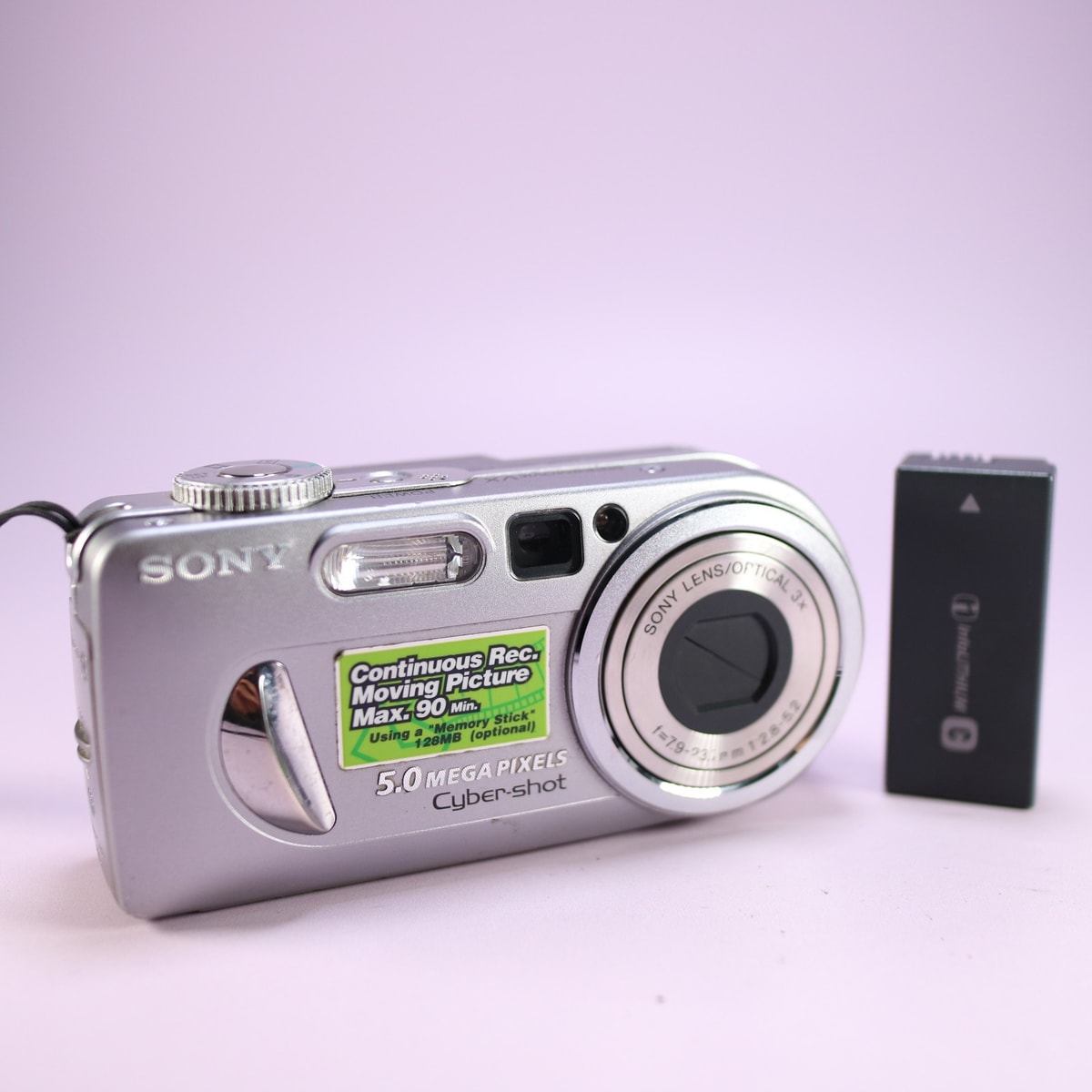 Sony Digital Camera Cybershot DSC-P10 5.0MP Silver Tested