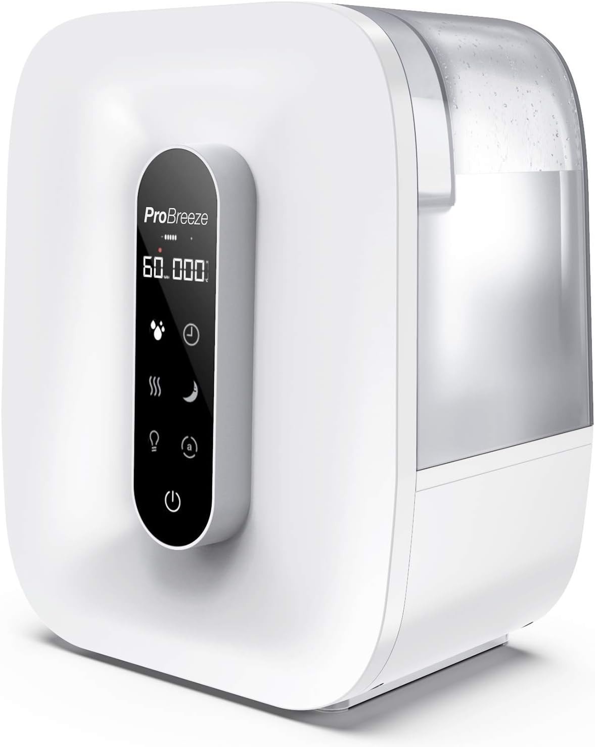 Pro Breeze 5.6L Ultrasonic Humidifier Aroma Diffuser Cool/Warm Mist LED Display