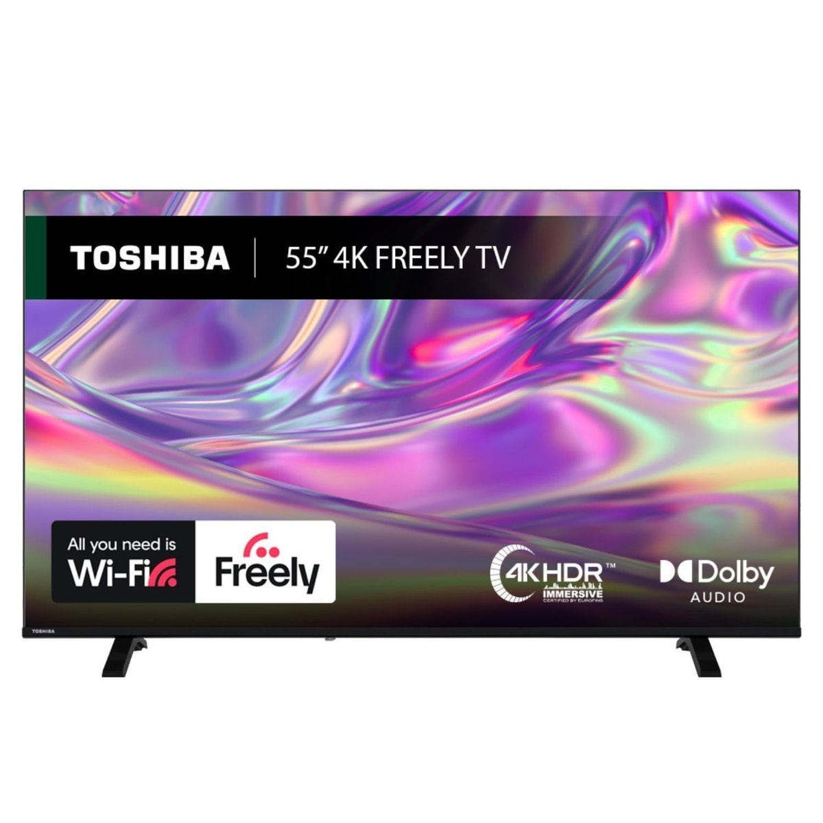 Toshiba 55UV1563DB 55 Smart 4K HDR LED TV – Dolby Vision & Freely Str 55UV1563DB