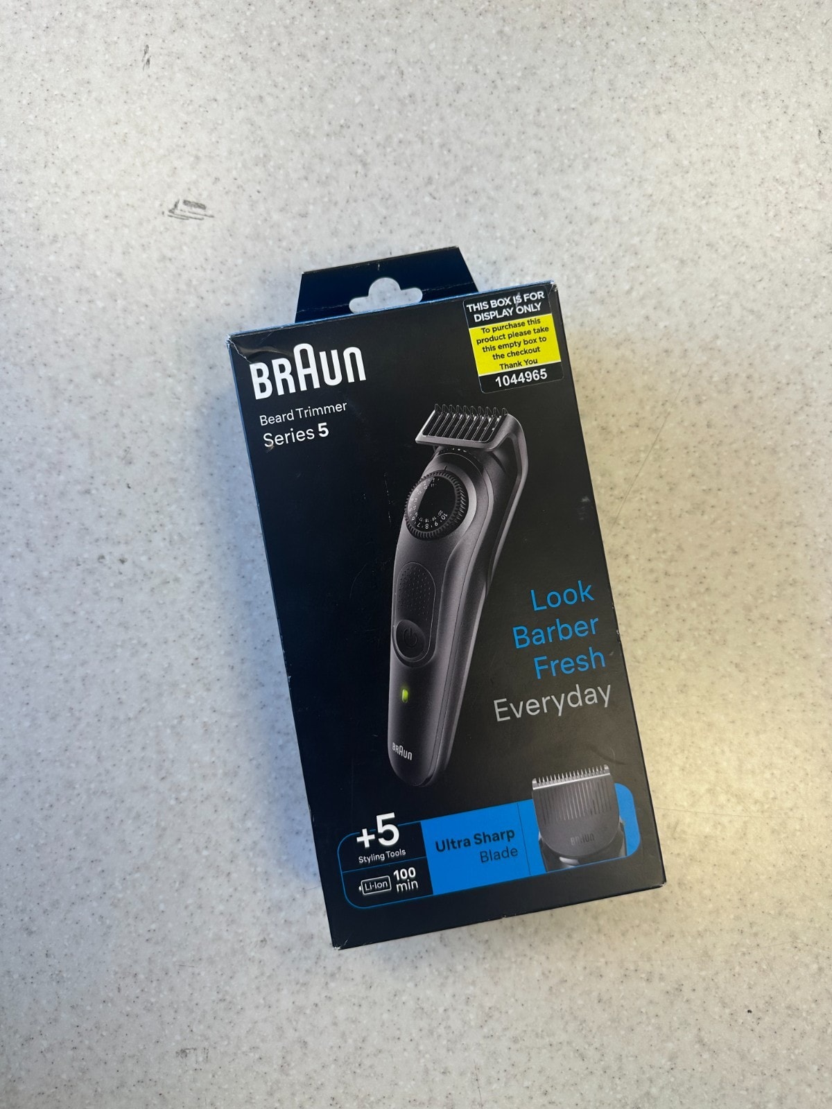 Braun Series 5 Electric Hair Clipper Beard Trimmer 40 Lengths Wet/Dry UK Plug