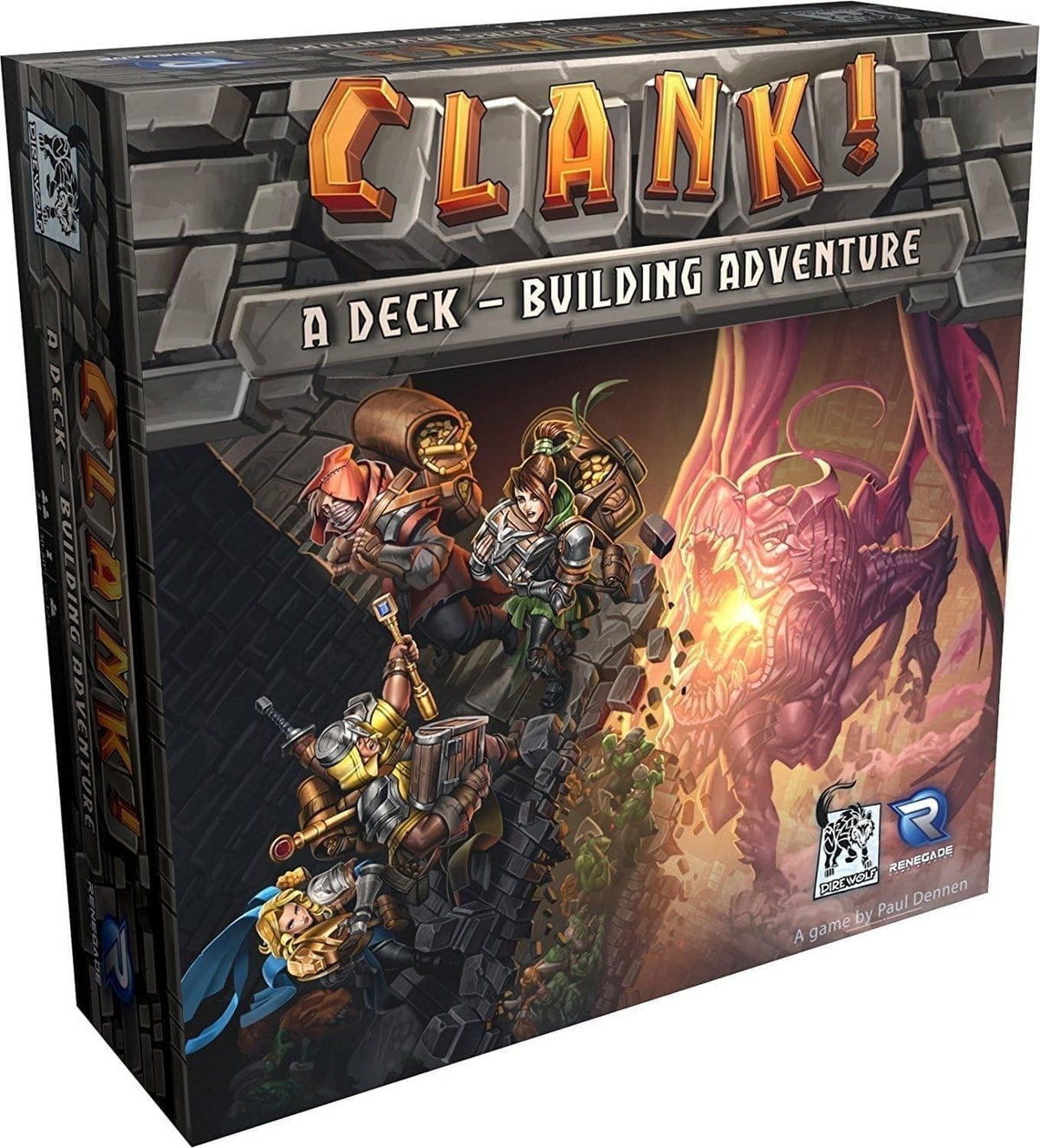 Clank! Board Game – Deck-Building Dungeon Adventure – Brand New & Sealed!