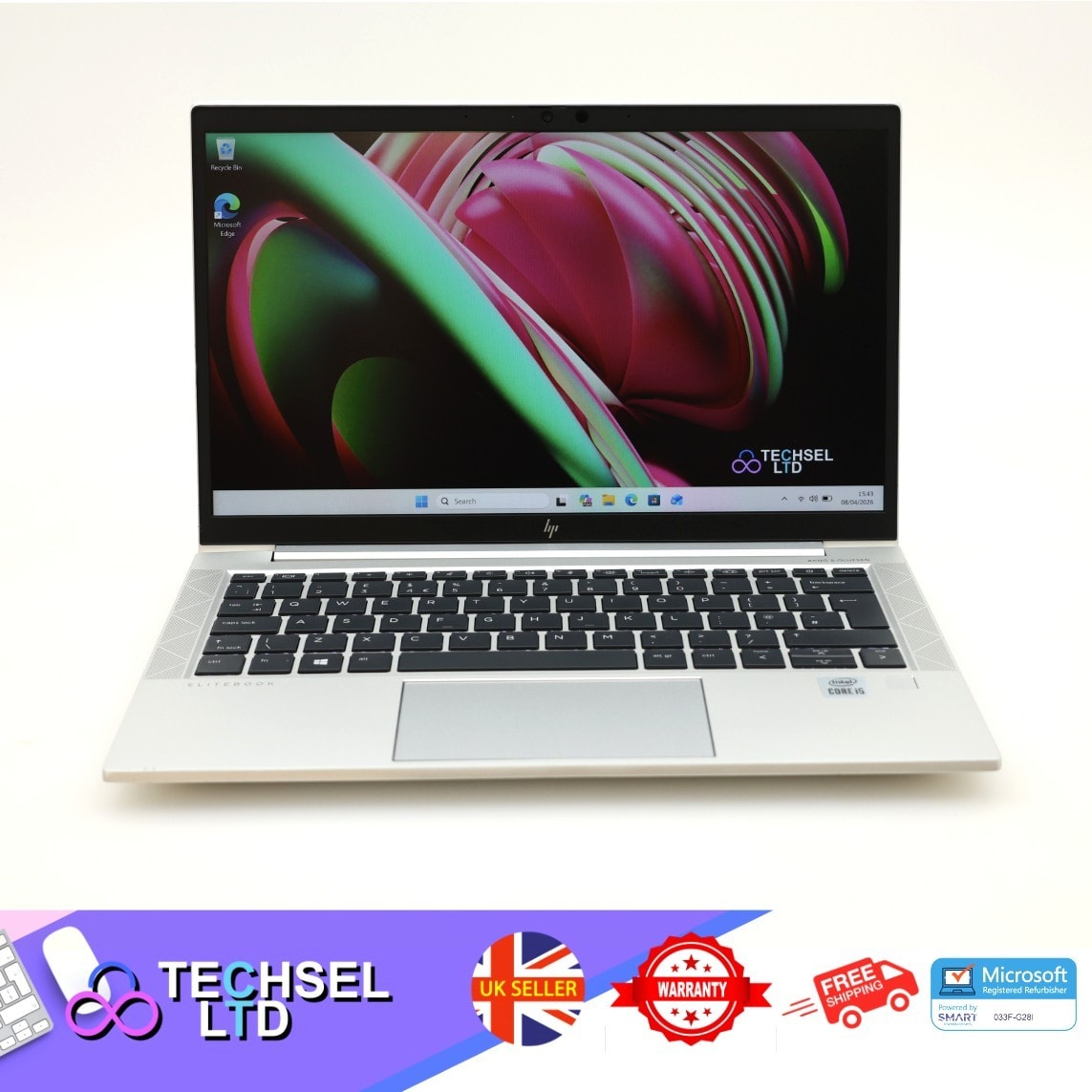 HP EliteBook 830 G7 Laptop 13.3'' i5-10210U 8GB 256GB W11 Pro 30 Day Warranty