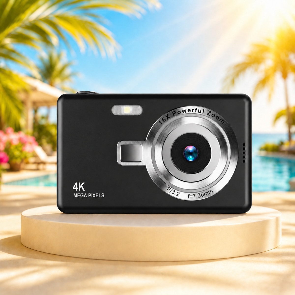 Digital Camera HD 1080P 48MP 2.4 LCD 16X Zoom Autofocus Anti-Shake Display