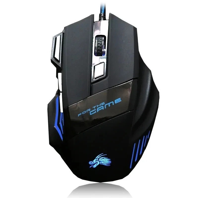 RGB USB Gaming Mouse Wired LED Optical Gamer Mouse for PC Laptop