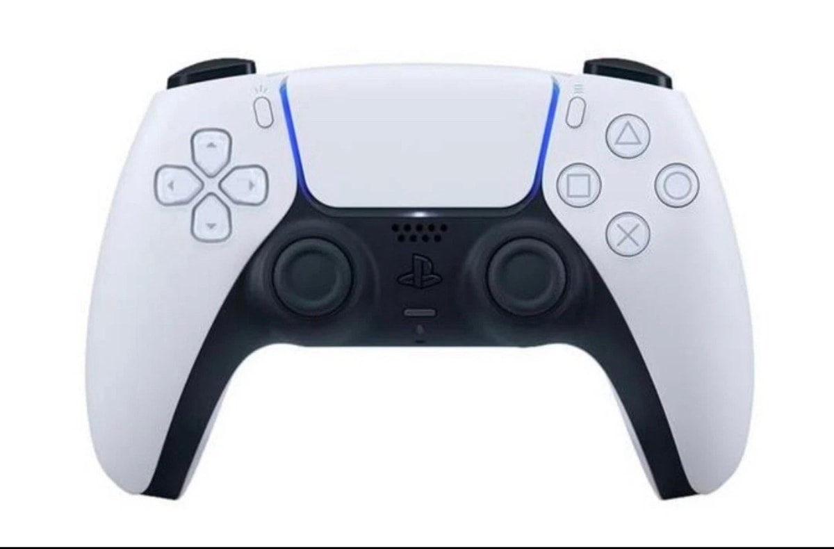 Genuine Sony PS5 DualSense Wireless Controller White Playstation 5 Joypad used